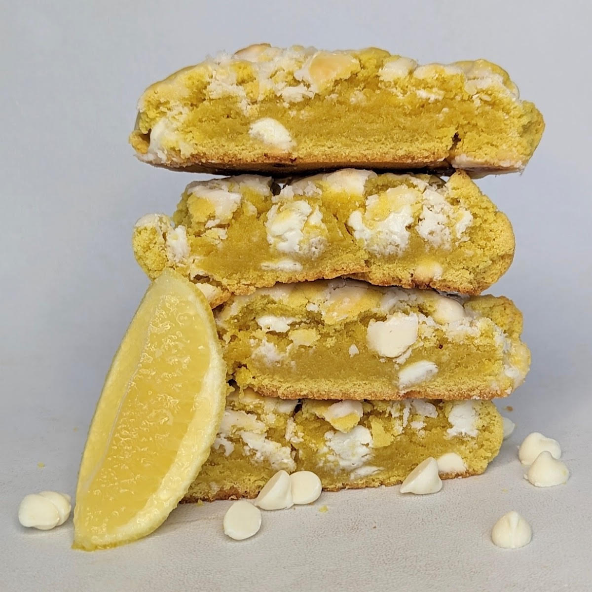 Zesty lemon cookies featuring bright citrus flavor and soft, chewy texture