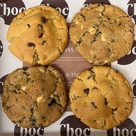 Half and Half Cookies and Creme - Choc Cookies